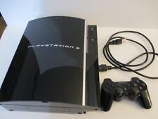 Console FAT Sony PlayStation 3 PS3 80GB - CECHL01 - 1 controle + cabos comprar usado  Enviando para Brazil