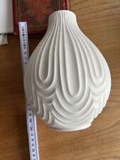 Vase bisquitporzellan weiß gebraucht kaufen  München