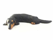 Japan Black Dachshund Dog Miniature Pet Miniature Animal Realistic Mini Figure02 for sale  Shipping to South Africa