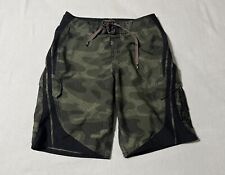 Pantalones cortos Fox para hombre talla 29 camuflaje natación playa camuflado segunda mano  Embacar hacia Argentina