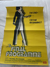 Final programme 1973 for sale  SLOUGH