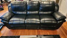 Black reclining sofa for sale  Bayonne