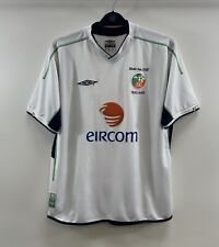 Camisa de futebol irlandesa Copa do Mundo 2002 fora 2002/03 adultos grande Umbro H156 comprar usado  Enviando para Brazil