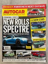 Autocar magazine november for sale  COLCHESTER