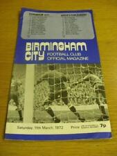 1972 birmingham city for sale  BIRMINGHAM