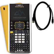 Calculadora gráfica Texas Instruments Ti-Nspire CX I com tampa e cabo de carregamento comprar usado  Enviando para Brazil