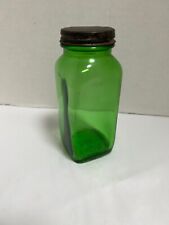 Botella de colección DURAGLAS verde 8 oz boticario con tapa segunda mano  Embacar hacia Argentina