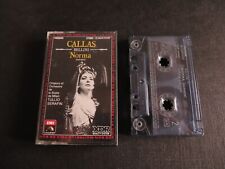 MARIA CALLAS – BELLINI NORMA HIGHLIGHTS SERAFIN EMI CASSETTE TAPE RARE for sale  Shipping to South Africa