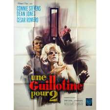 Póster de la película francesa Two on a Guillotine 47x63 - 1965 - William Conrad, Connie S segunda mano  Embacar hacia Argentina