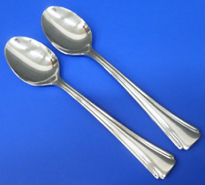 2 - Oneida BORDEAUX Glossy Outlined Stainless Vietnam Flatware 6 1/4" TEASPOONS for sale  Shipping to South Africa
