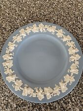 WEDGWOOD STAFFORDSHIRE ENGLAND PALE BLUE GLAZED 10” DECORATIVE PLATE VINTAGE for sale  Shipping to South Africa
