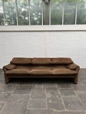 Cassina Maralunga 3 Seater 70s Design Sofa Magistretti Couch Brown  B&B Togo COR, usado comprar usado  Enviando para Brazil