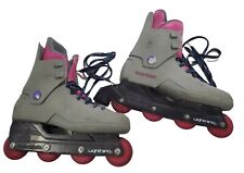 Vintage Rollerblade Lightning Gray & Pink Inline Roller Skates Mens Size US 10 for sale  Shipping to South Africa