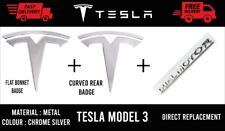Tesla model badges for sale  Shipping to Ireland