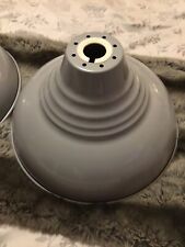 industrial metal lamp shades for sale  NORWICH