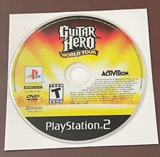 Guitar Hero: World Tour (Sony PlayStation 2 PS2, 2008) Activision CD somente jogo comprar usado  Enviando para Brazil