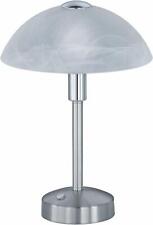 Trio Lights Damska lampa stołowa LED Szklany abażur Metal mat Nikiel srebrny na sprzedaż  PL