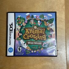 ☆Somente estojo e manual☆Sem jogo: Animal Crossing: Wild World (Nintendo DS) autêntico, usado comprar usado  Enviando para Brazil
