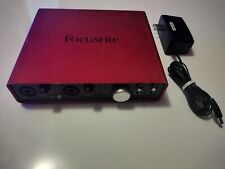 Interfaz de audio Focusrite Scarlett 6i6 se vende como está con enchufe de cable de alimentación segunda mano  Embacar hacia Argentina