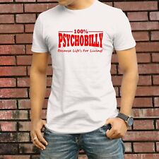 Psychobilly mens shirt for sale  ENFIELD