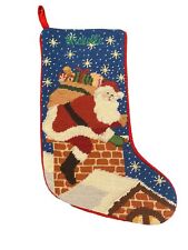 Needlepoint christmas stocking for sale  Alton