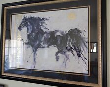 Friesian horse print for sale  Valencia