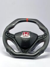 HONDA CIVIC FD2/FN2 Top | Volante completo inferior plano com fibra de carbono comprar usado  Enviando para Brazil