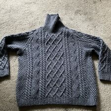 Hand knitted blue for sale  TIDWORTH