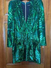 Balmain green sequin for sale  Paul Smiths