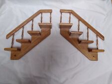 Vtg wood stair for sale  Shipping to Ireland
