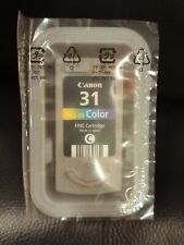 Cartucho de jato de tinta tricolor selado caixa aberta Canon Pixma CL-31 comprar usado  Enviando para Brazil