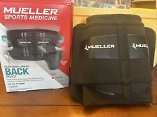 Mueller Lumbar Support Back Brace Removable Pad Custom Fit 28"- 50" Waist for sale  Shipping to South Africa