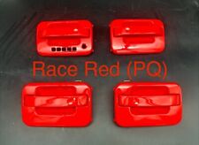 2004-2014 Ford F-150 Front New Body Style Exterior Door Handle set of 4 Red, used for sale  Shipping to South Africa