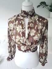 zara bluse blumen gebraucht kaufen  Frankfurt