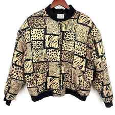 Camisa casaco acolchoado vintage anos 80 anos 90 design ioio 100% linho tamanho grande L  comprar usado  Enviando para Brazil