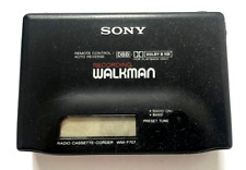 SONY WM-F707 Walkman Estéreo Radio Grabadora de Casetes Hecho en Japón Dolby Inverso segunda mano  Embacar hacia Argentina