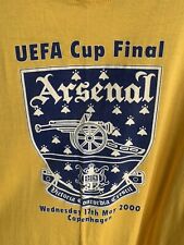 Arsenal shirt uefa for sale  GILLINGHAM