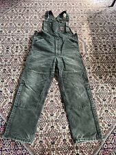Carhartt dungarees green for sale  STANMORE