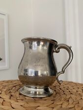 Silver tankard mug for sale  LONDON