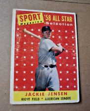 Jackie jensen 1958 for sale  Auburn