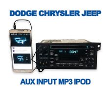 Usado, 1997 1998 1999 2000 Dodge Chrysler Jeep OEM rádio CD caravana ram entrada auxiliar MP3 comprar usado  Enviando para Brazil