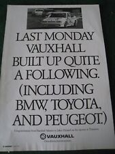 Vauxhall john cleland for sale  BRISTOL