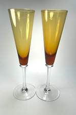 Toasting fluted amber for sale  Chino Hills