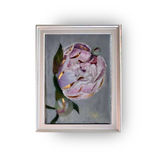 Painting peony gray for sale  Shipping to Ireland