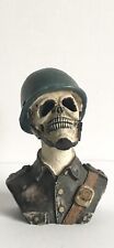 Resin skull soldier for sale  NEWPORT