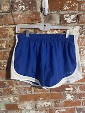 Shorts Nike Dri-Fit Tempo forrado azul urze/branco acabamento feminino GG comprar usado  Enviando para Brazil