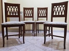 Set sedie legno usato  Roma