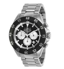 Relógio masculino 48mm pulseira de aço inoxidável prata branco preto NOVO Invicta Speedway comprar usado  Enviando para Brazil