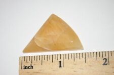 1.4" TUMBLED POLISHED NATURAL SATYALOKA YELLOW AZEZTULITE CRYSTAL STONE 6.9g *1 for sale  Shipping to South Africa