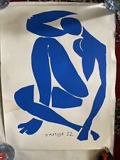 Affiche matisse bleu d'occasion  Bagnolet